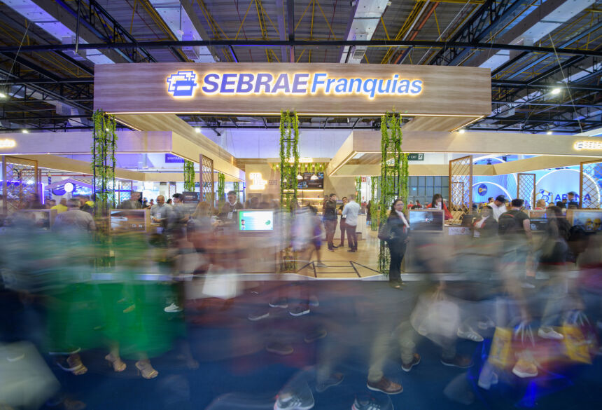  Durante o evento, o Sebrae fará palestras sobre a importância do empreendedorismo e da gestão no mercado de franquias