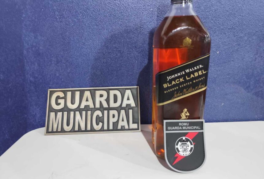 A vítima então acessou as imagens do sistema de câmeras onde constatou o delito, as imagens foram repassada para os guardas municipais