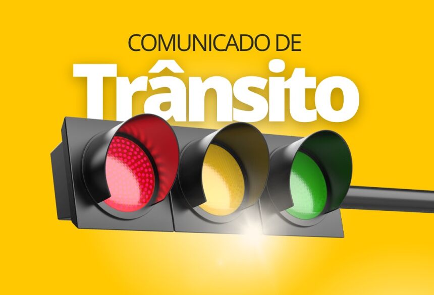  A interdição é necessária para garantir a segurança dos motoristas e trabalhadores durante o período de execução dos serviços