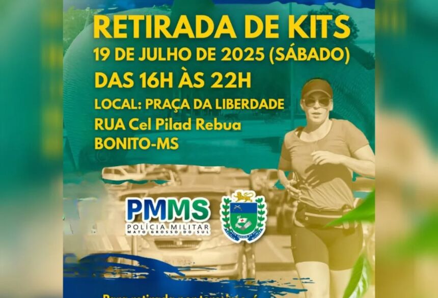 A organização orienta que, para a retirada dos kits por terceiros, é obrigatória a apresentação de cópia de documento oficial 