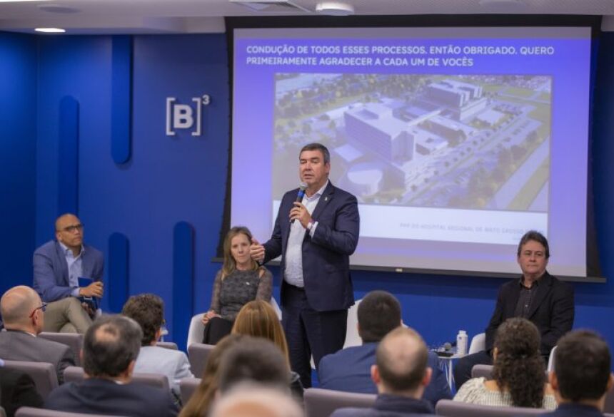  O evento foi realizado na B3 (Bolsa de Valores do Brasil), em São Paulo
