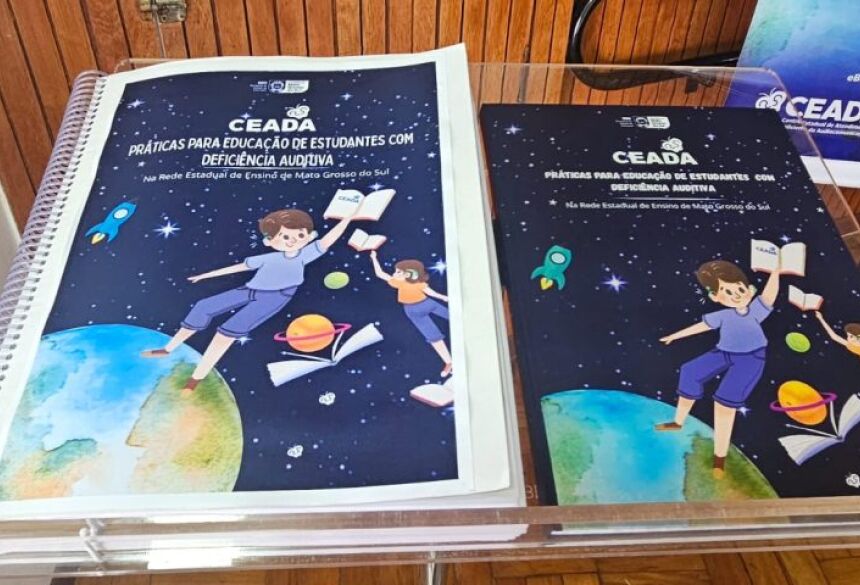 A importância do material também foi destacada pelo secretário de Estado de Educação