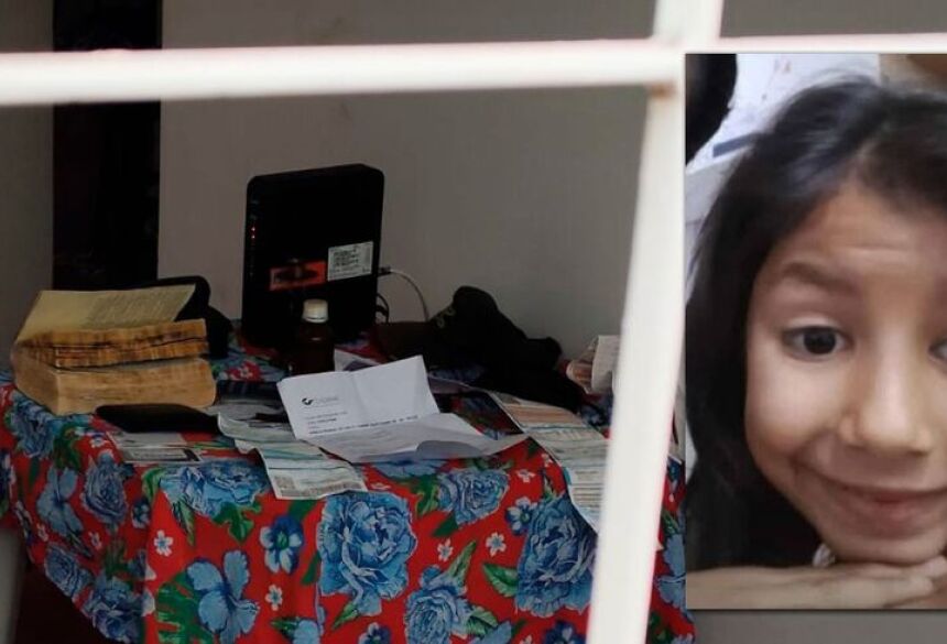 A pequena Emanuelly Victoria foi estrangulada até a morte e estuprada várias vezes pelo suspeito / Berlim Caldeirão/Redes Sociais