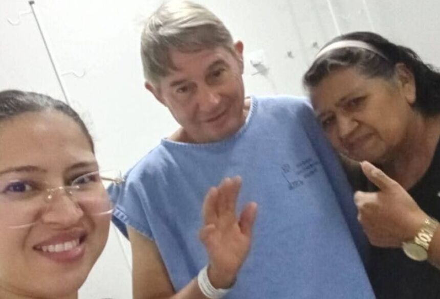 O procedimento foi bem-sucedido e Jorge já se encontra em casa, em recuperação