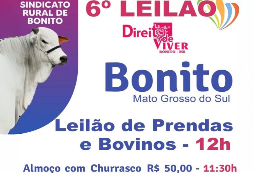 A ação, que conta com apoio da Prefeitura de Bonito, reforça a solidariedade e o compromisso com a saúde
