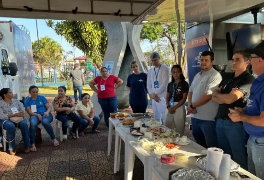 A edição da Rota Rural em Costa Rica foi encerrada com a entrega de certificados aos participantes, marcando mais uma etapa na valorização da agricultura