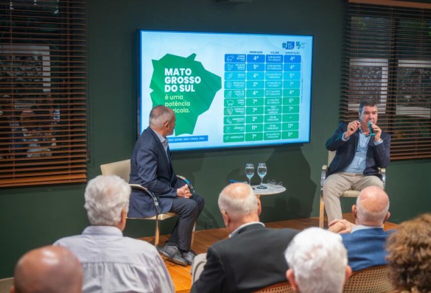 A palestra conduzida pelo governador ocorreu na nova sede do CEBRI