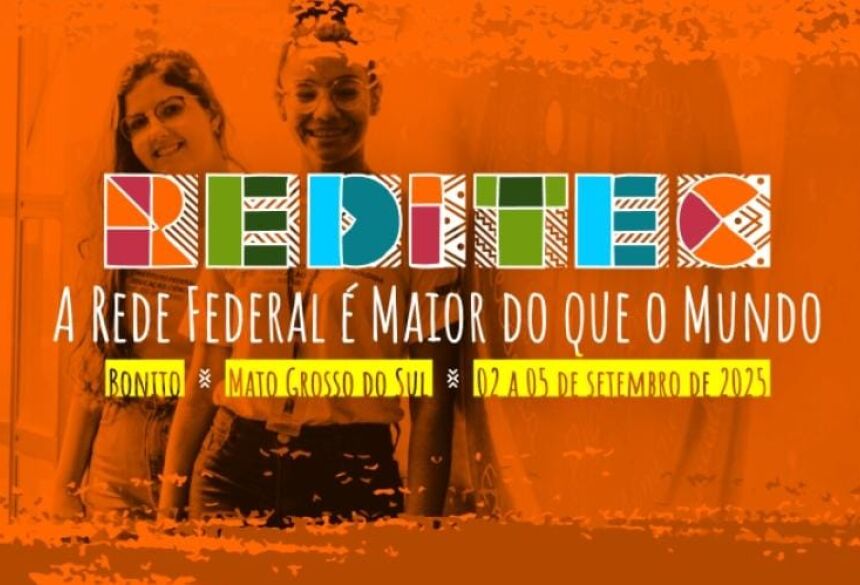 O evento acontecerá no Centro de Convenções de Bonito, com atividades também previstas no Campus Jardim do Instituto Federal de Mato Grosso do Sul 
