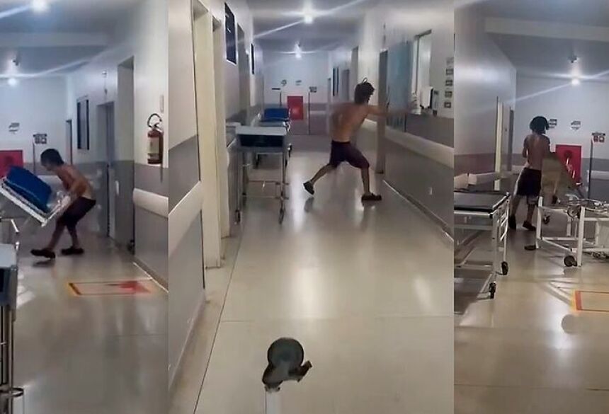 O tumulto assustou servidores e pacientes que aguardavam atendimento