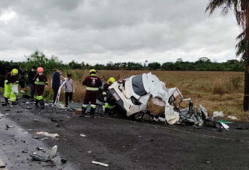 A batida aconteceu próximo à ponte 
