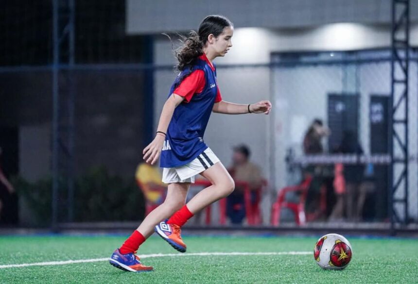 FFMS quer ampliar a prática do futebol feminino de base com parcerias (Foto: Marcelo Berton)
