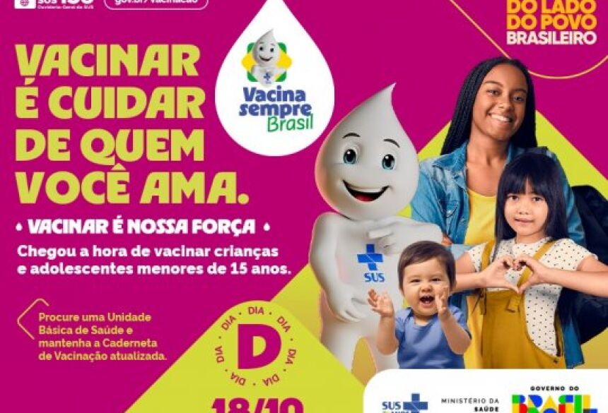 A iniciativa integra a estratégia nacional de imunização e busca resgatar não vacinados e completar esquemas vacinais