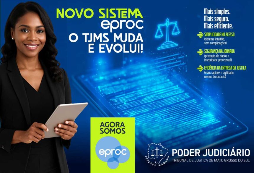 A migração dos demais processos está prevista para 2026