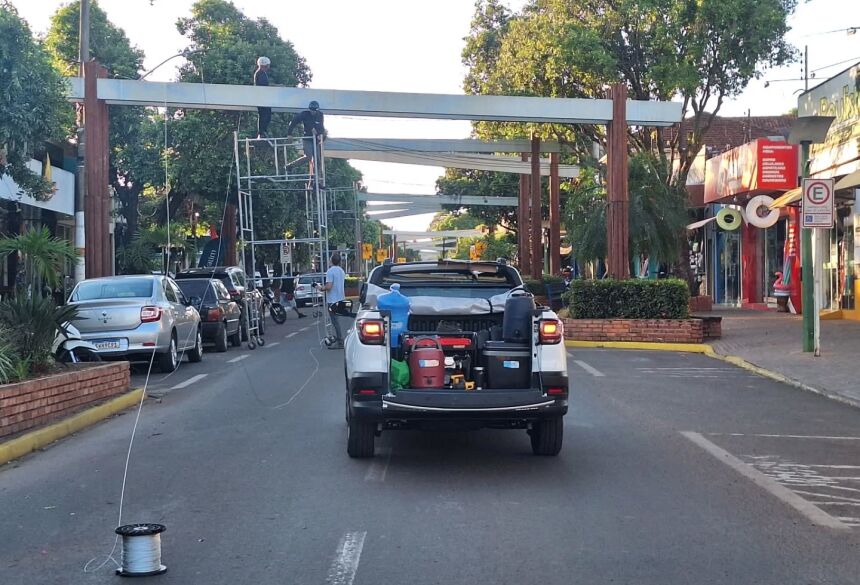 Imagem divulgada nas redes sociais 