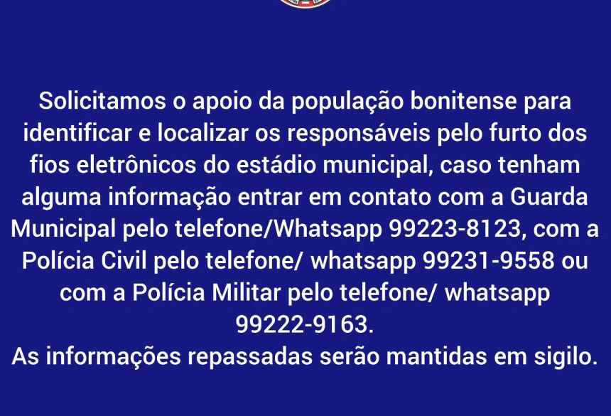 Imagem divulgada nas redes sociais 