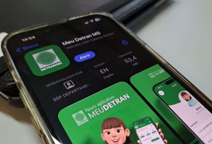 Ao todo, foram disparados 21,3 mil alertas pelo aplicativo Meu Detran MS e pelo portal de serviços Meu Detran
