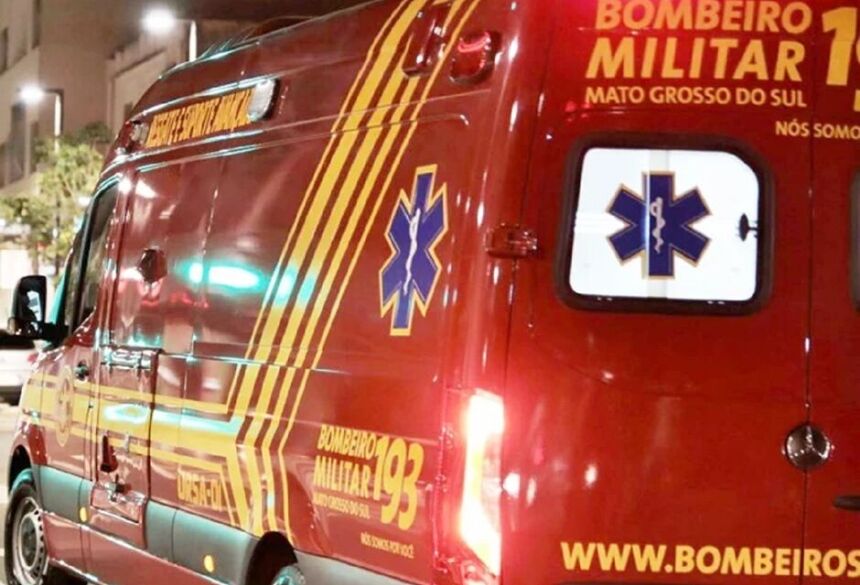 Os bombeiros controlaram a hemorragia e acionaram uma unidade avançada do Samu