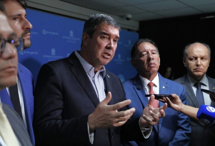 Presidente da Alems, o deputado estadual Gerson Claro ficou satisfeito com o encontro, que também serviu para tratar do balanços das ações do ano