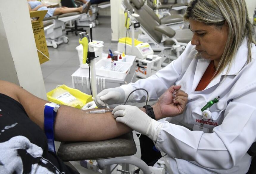 O Hemosul mantém uma rotina organizada de coletas, mas lembra que a disponibilidade de sangue e plaquetas depende da solidariedade e altruísmo da população