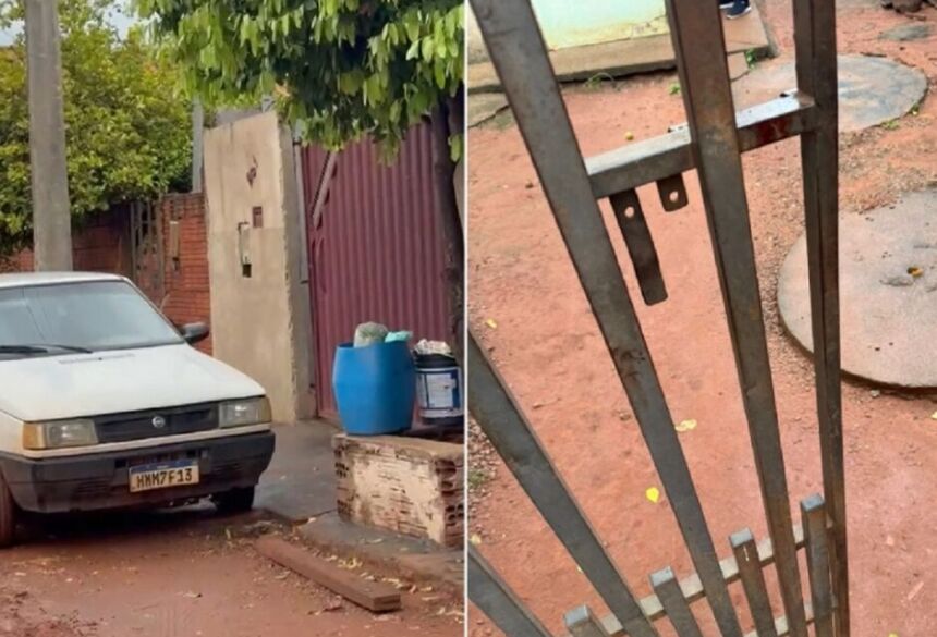 Ela foi encaminhada ao Pronto Socorro Municipal, onde recebeu atendimento médico 