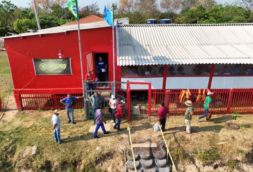 Foi o que ocorreu no dia 2 de novembro, quando a equipe dos Bombeiros que atua na base da Serra do Amolar