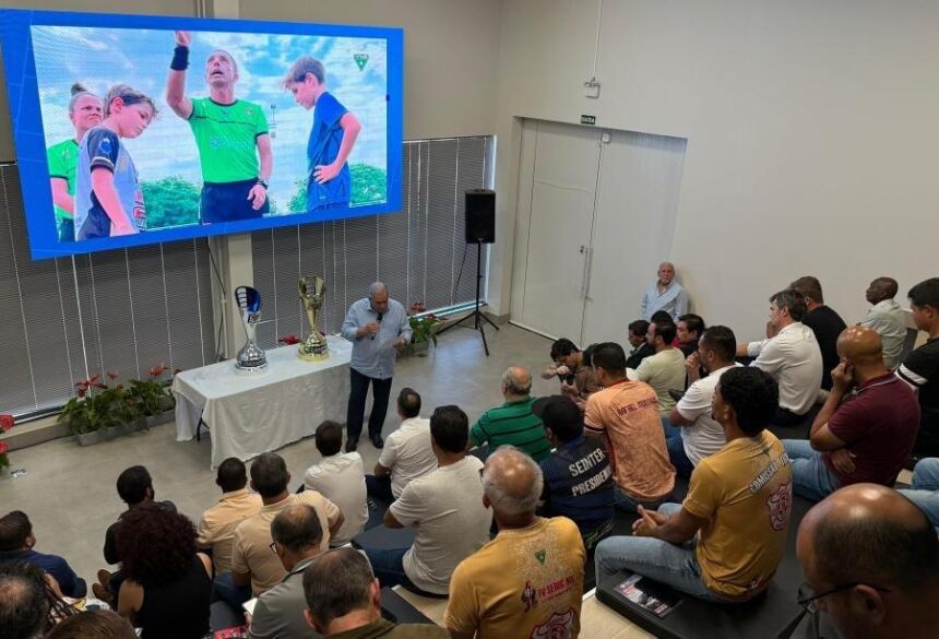 Calendário para próxima temporada foi apresentado em outubro pelo presidente da FFMS, Estevão Petrallás (Foto: Rodrigo Moreira/FFMS)
