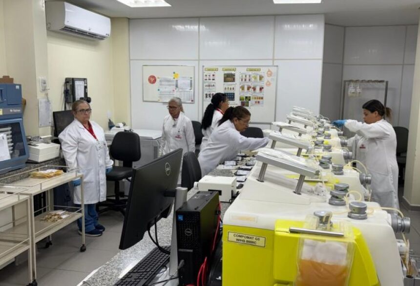 A modernização reforça a capacidade técnica da estrutura estadual na conservação e preparo do plasma voltado à fabricação de hemoderivadosA modernização reforça a capacidade técnica da estrutura estadual na conservação e preparo do plasma voltado à fabric