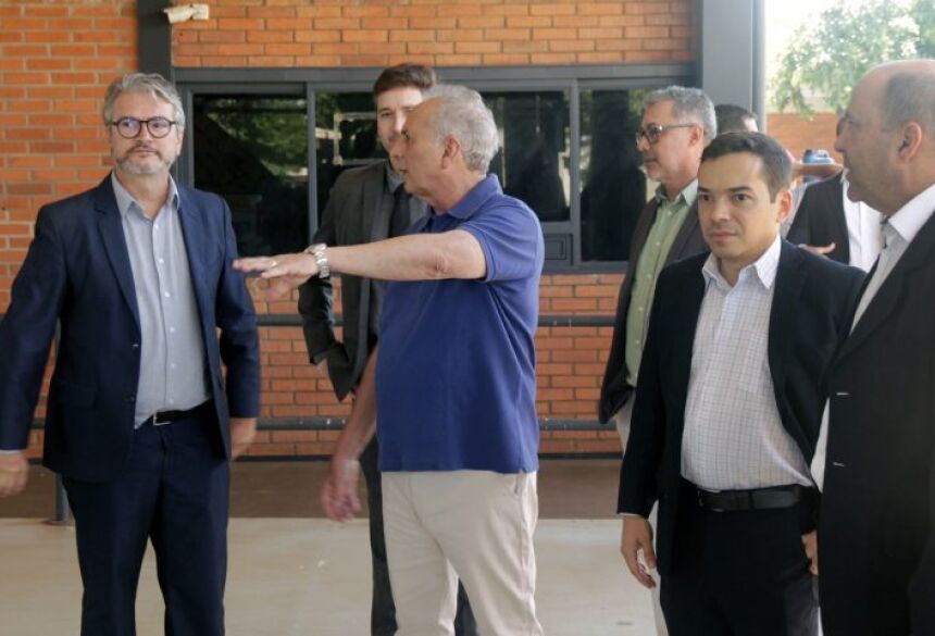 A conversa foi conduzida durante visita institucional do delegado-geral da Polícia Civil de Mato Grosso do Sul 