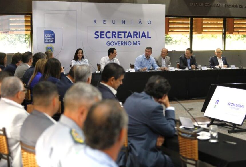 Durante a reunião secretarial foram apresentados grandes avanços na gestão estadual, como a ampliação da educação profissional nas escolas