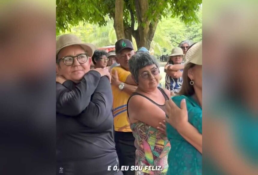  Imagem divulgada nas redes sociais 