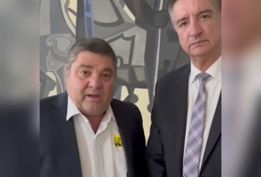 Imagem divulgada nas redes sociais 
