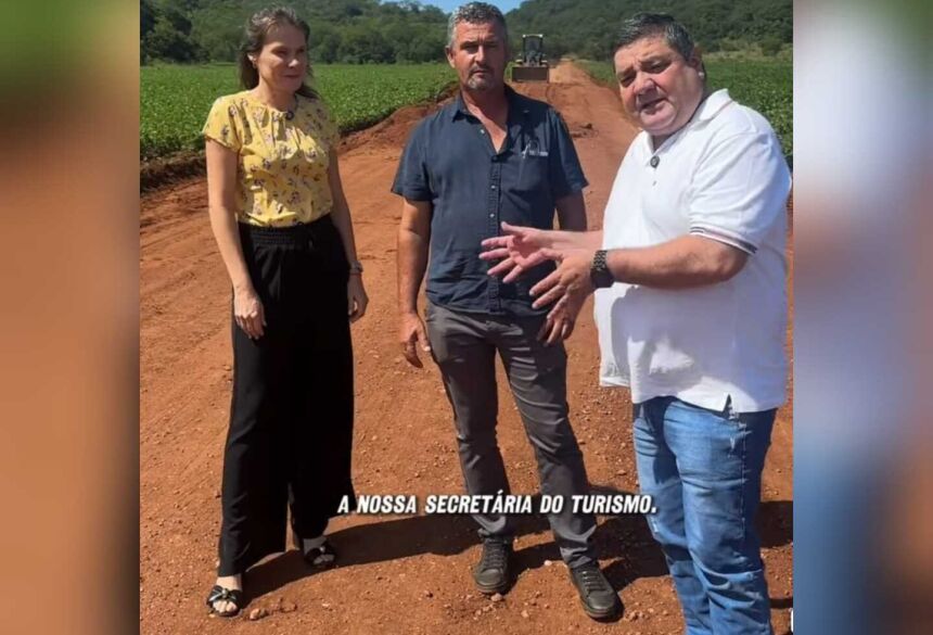 Imagem divulgada nas redes sociais 
