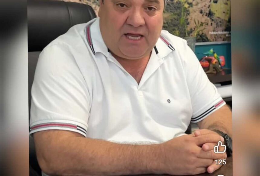 Imagem divulgada nas redes sociais 