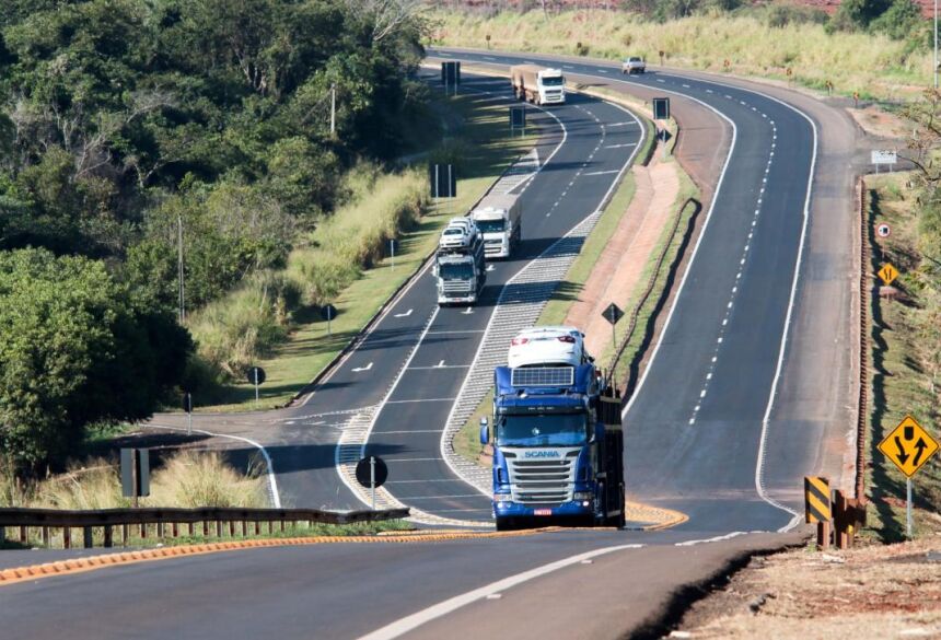 BR-163, que corta o Mato Grosso do Sul, deve ser a rodovia mais utilizada pelos clubes durante a competição (Foto: Rachid Waqued/Divulgação)