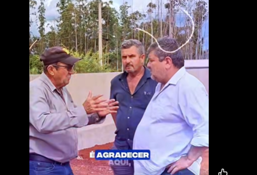 Imagem divulgada nas redes sociais 