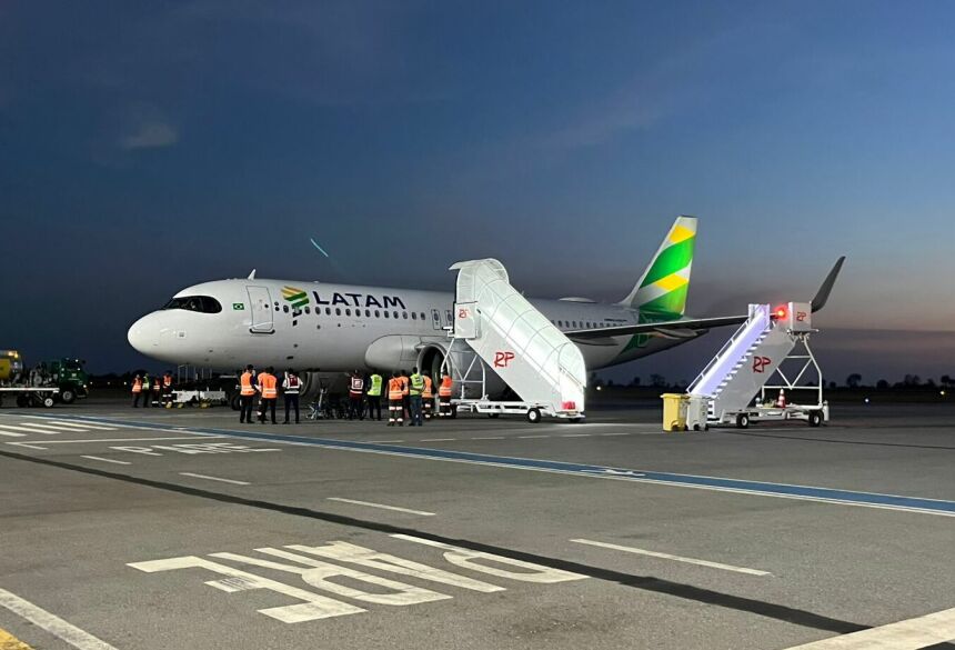 A companhia passou a operar exclusivamente voos diretos entre Campinas (VCP) e Bonito (BYO)