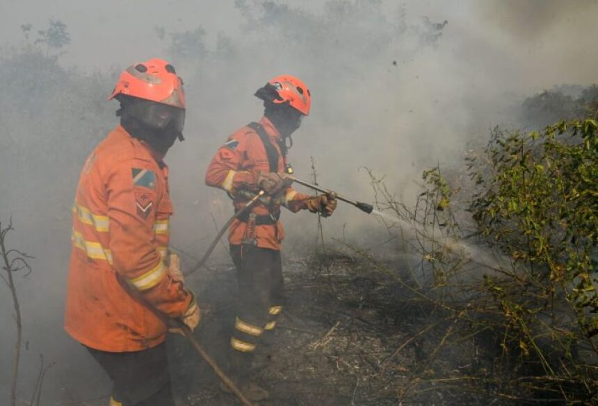 Os sobrevoos auxiliam na identificação de focos e no direcionamento das equipes em solo, trabalho fundamental para barrar o fogo