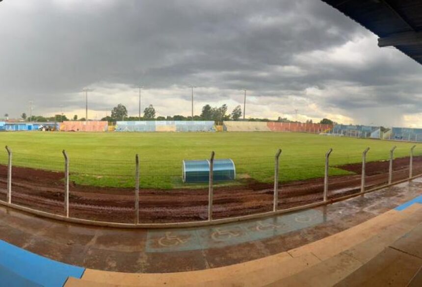 Estádio Jacques da Luz vem recebendo melhorias desde o ano passado (Foto: Assessoria/FFMS)