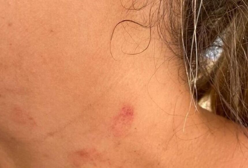 A vítima informou que a filha foi até sua residência no início da noite e pediu para que ela ficasse responsável pelos dois filhos menores