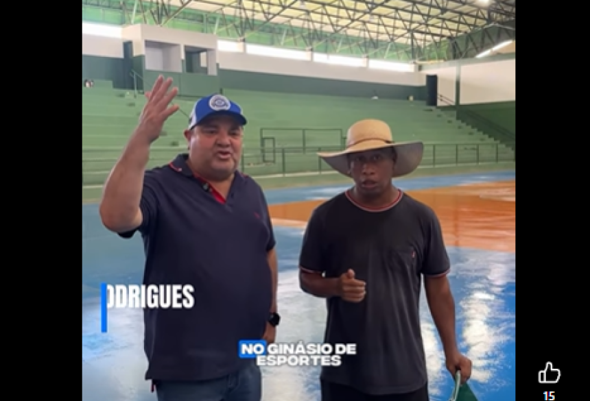 Imagem divulgada nas redes sociais 