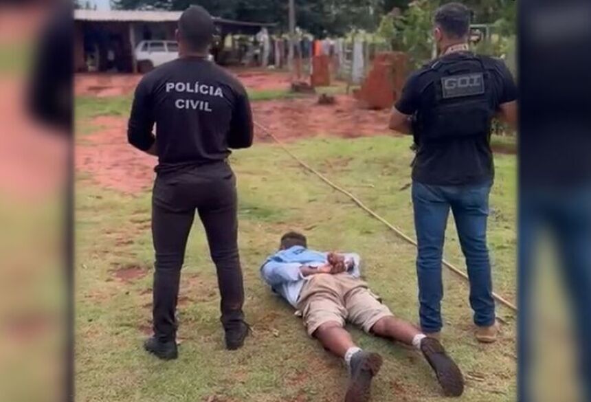 A ocorrência foi registrada pela Polícia Civil e diante da gravidade dos fatos a Justiça decretou a prisão preventiva
