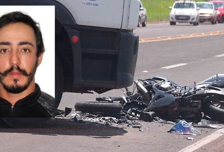 Testemunhas relataram que a motocicleta estaria em alta velocidade no momento do acidente
