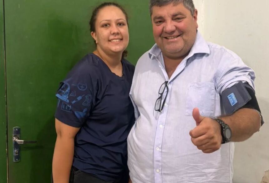Imagem divulgada nas redes sociais 