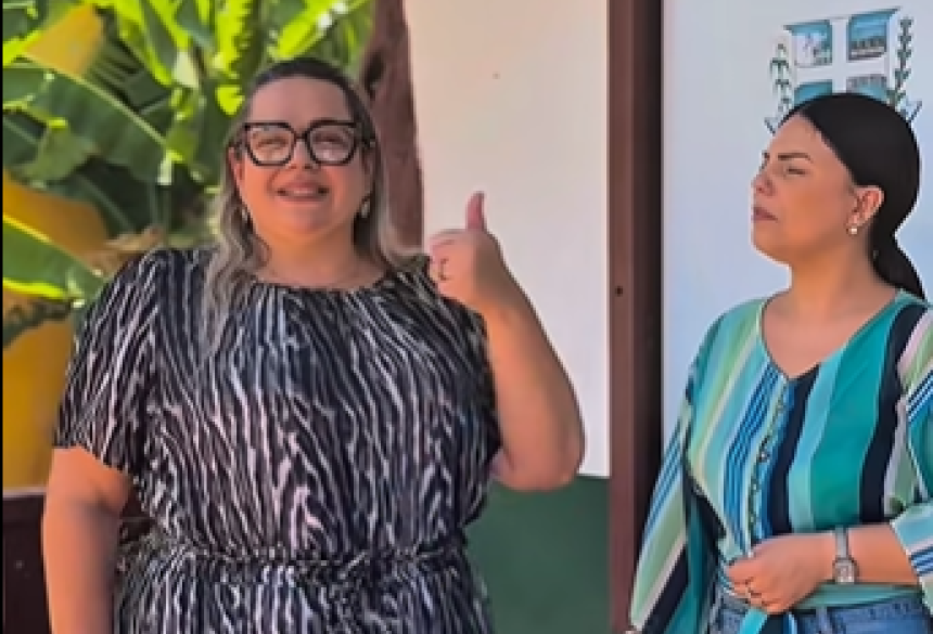 Imagem divulgada nas redes sociais 