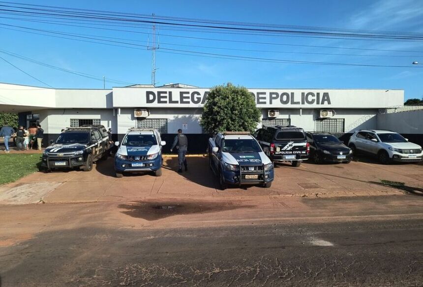 Delegacia de Nova Alvorada do Sul / Divulgação/PCMS  