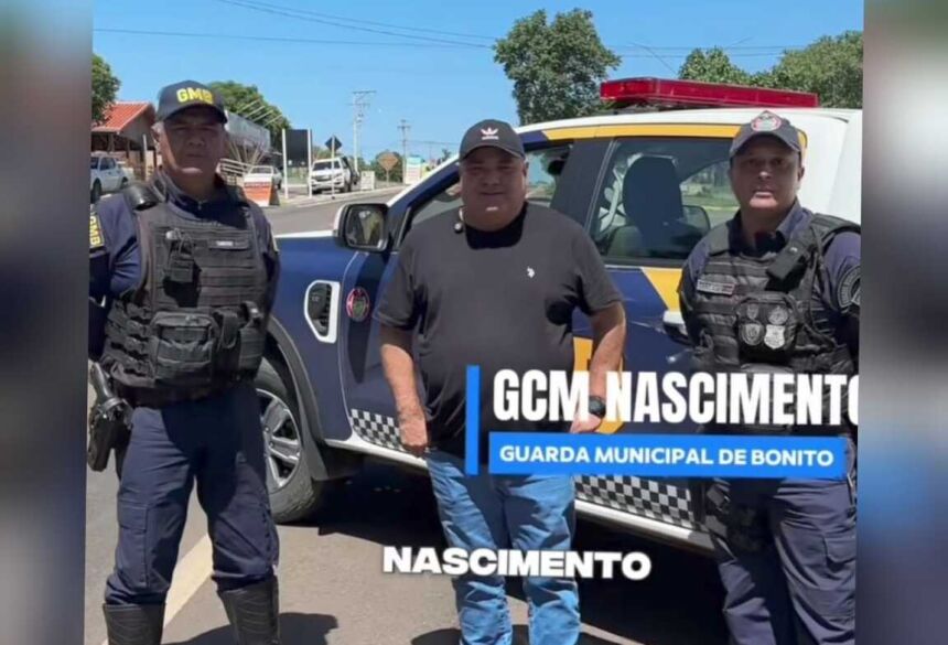 Imagem divulgada nas redes sociais 