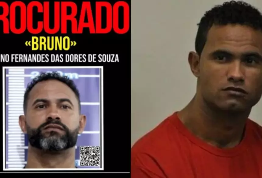 O Tribunal de Justiça do Rio de Janeiro informou que o ex-goleiro Bruno está foragido por descumprimento das medidas impostas pela VEP