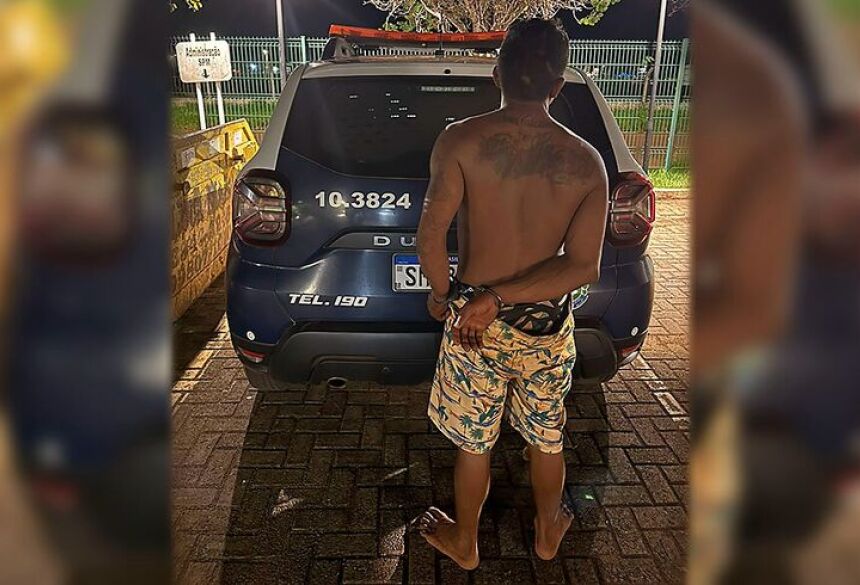 Prisão foi realizada ainda na noite de ontem / Divulgação   