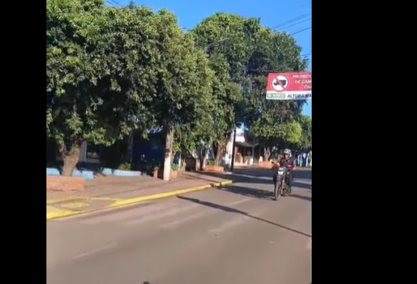 Imagem divulgada nas redes sociais 