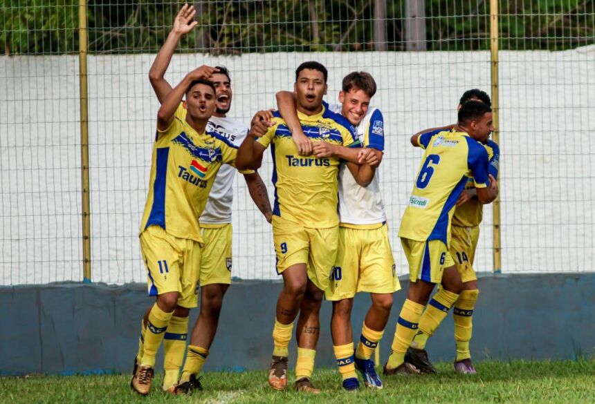 Matheus (9) fez o gol da vitória do DAC fora de casa sobre o Campo Grande (Foto: Rodrigo Moreira/@rmp.fotografia)